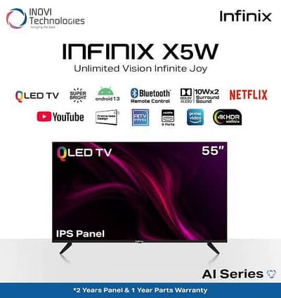 infinix x5w Qled 4k