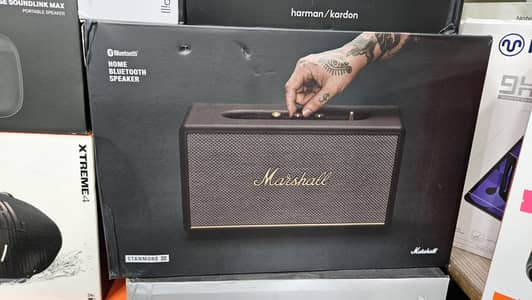 Marshall standmore 3 Bluetooth Speaker Black