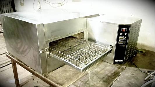 Conveyor pizza oven 18"/fast food pizza restaurant