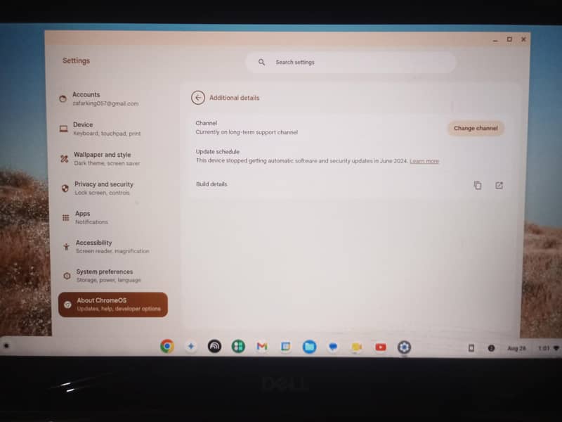Dell Chromebook touchscreen 8