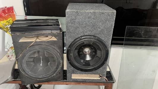 2 champions series 1 audiobose amp