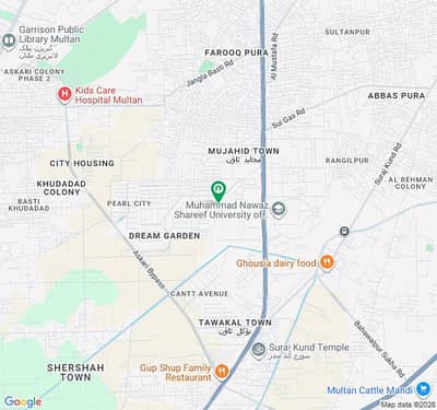 5 Marla Plot Smart City Purana SHUJABAD Road