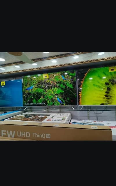 55, InCh SAMSUNG SMART LED Tv New 8k VIDDA TV WARRANTY O3O2O422344