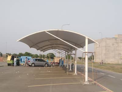 Long dome shade - Gazebo canopy - Pvc shade - Vehicle garage shade