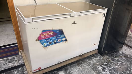 Dawlance Glass Door Chest Freezer  with inverter technology