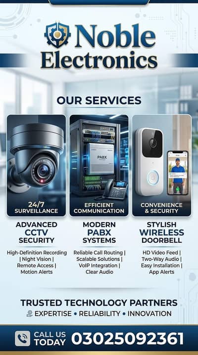Cctv Camera installation IP Camera analogue camera and door bell
