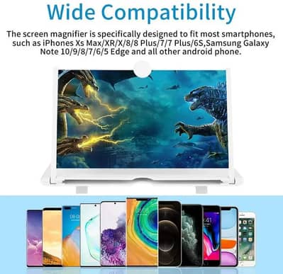 F3 Mobile Screen Magnifier | Enlarged Mobile Screen Amplifier