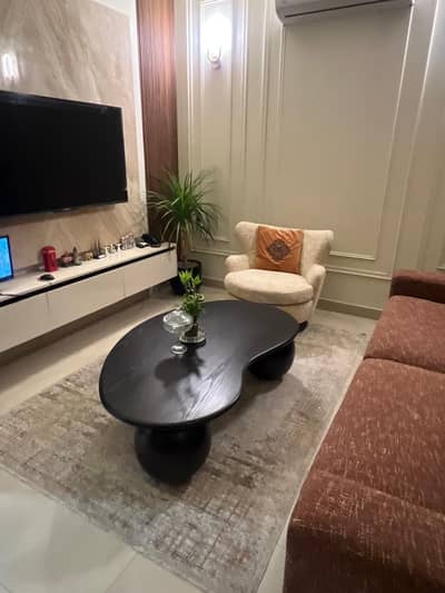 Coffee Table - Black Ash Wood Veneer Top