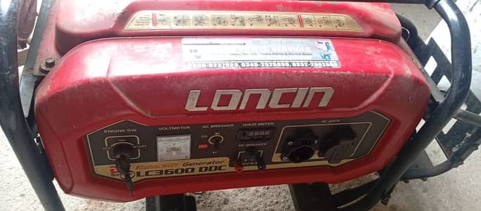 LONCIN  3.5 KVA GENERATOR LC3600 DDC