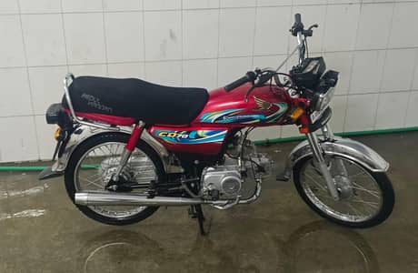Honda CD 70 2022 Model With original tanki tapay