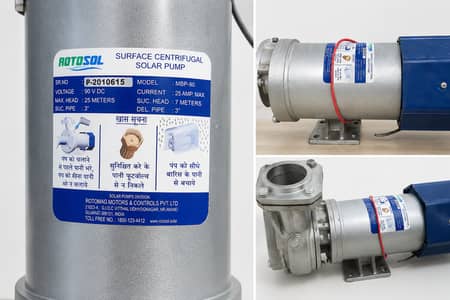 ROTOSOL Solar Water Pump MBP-90 | Zero Meter | Brand New