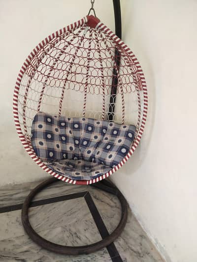Hanging Swing Jhoola with Stand, Indoor & Outdoor Use