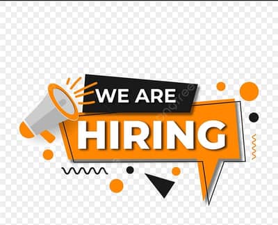 we need male and female staff urgently