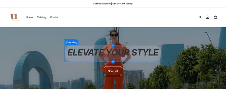 "Ready-made Shopify Ecommerce Store for Sale".