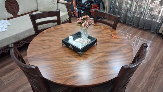 dining table sheesham wood