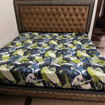 Used wooden bed  for sale