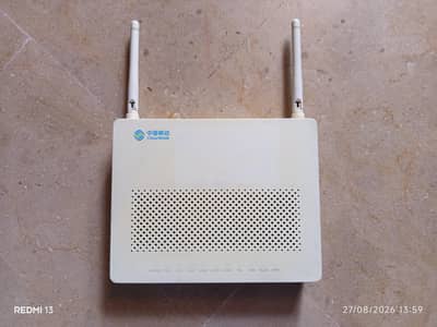 Huawei China Mobile GPON/XPON Fiber Router ONT – Excellent Condition