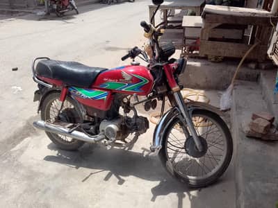Honda cd70 fore sale second owner