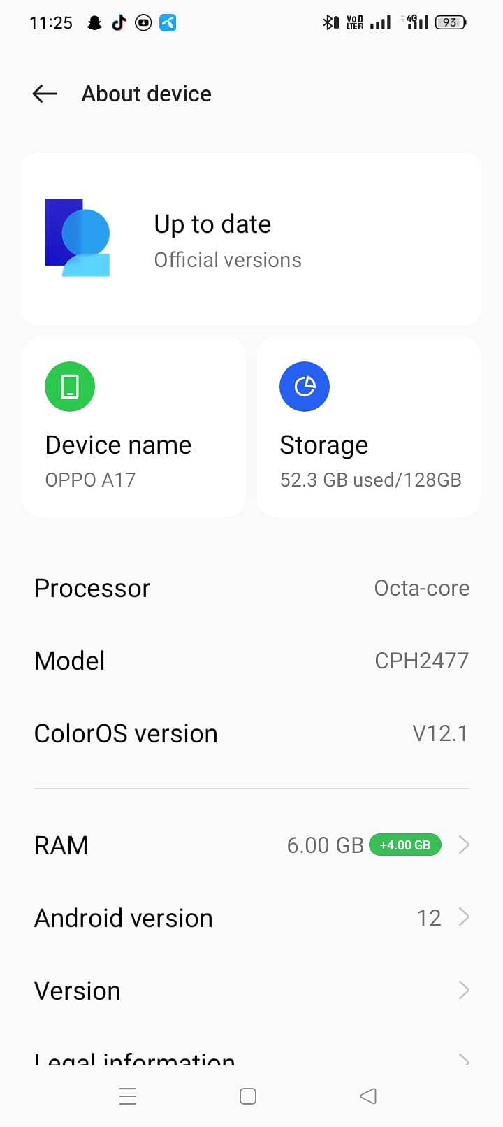 OPPO A17 3