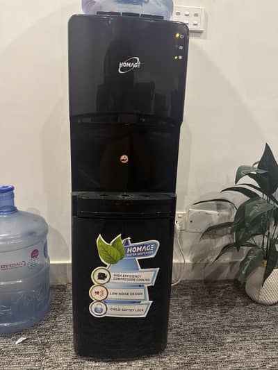 Homage 3 Tap Water Dispenser with Refrigerator Cabinet – 8 Months Used