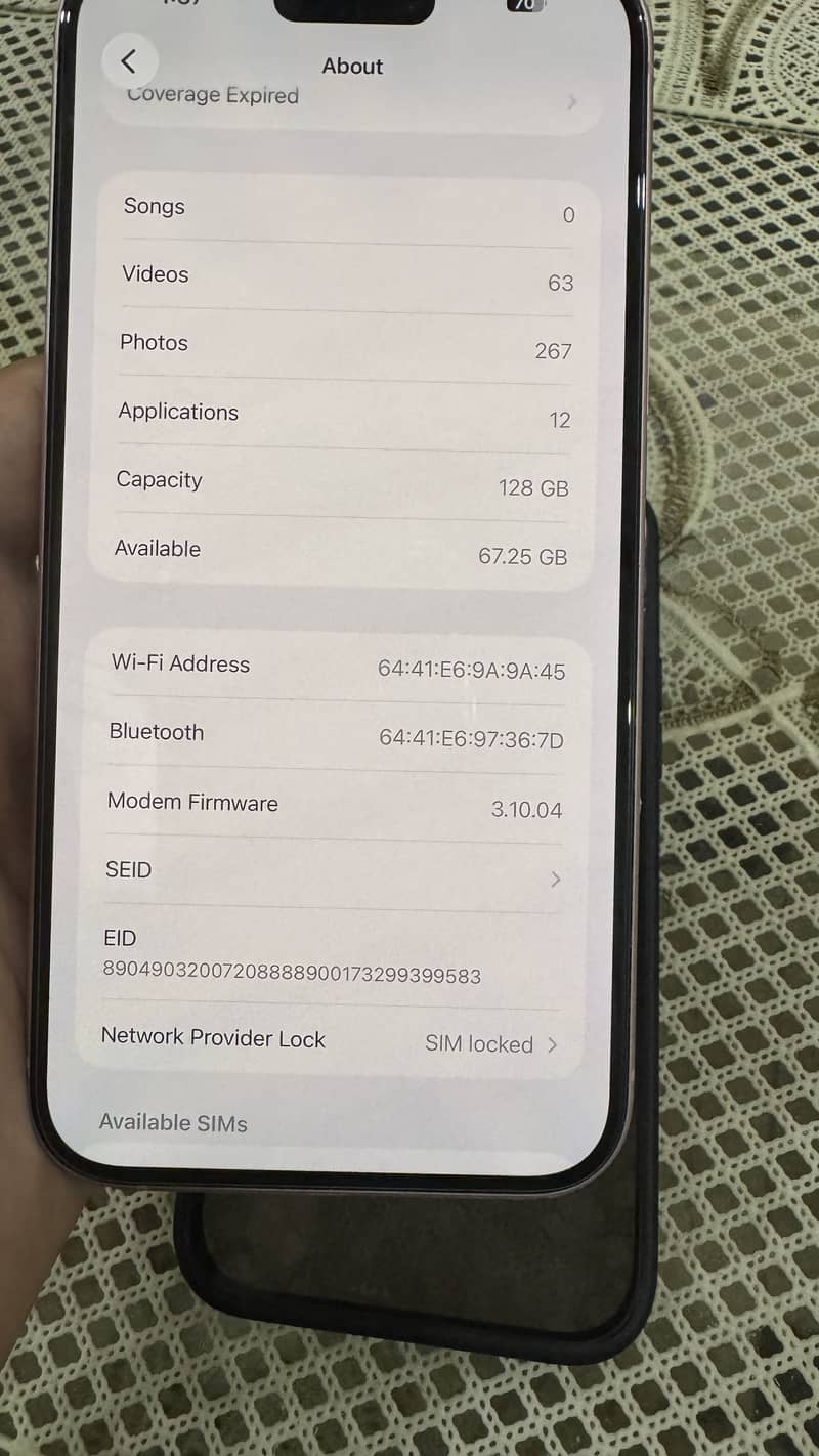 Apple iPhone 15 plus 8