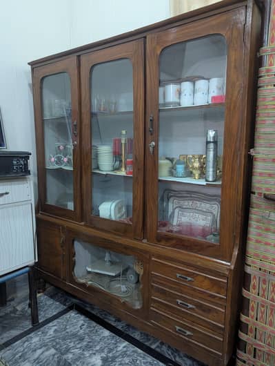 Pure Chinoti Wooden Showcase/ Bookrack