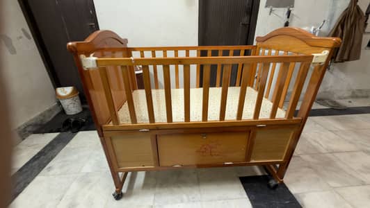 Baby Cot, Baby Bed For Sale Almost Brand New