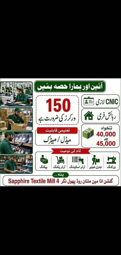 urgent worker requried
