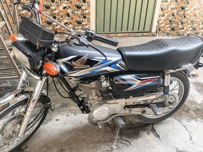 honda 125 model 24/25 condition fully new applied for bike
