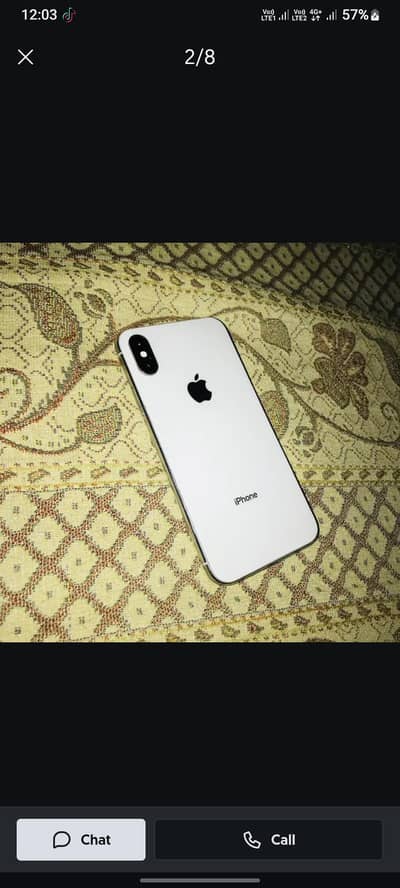Apple iPhone X sim galich model jazz sim 64gb 74 btreey 10/9 ha