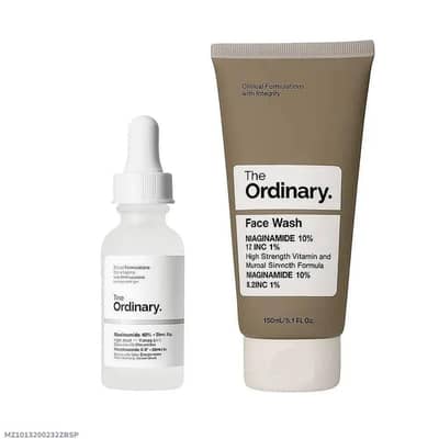 The Ordinary Face Wash & Serum 2 in 1 Bundle