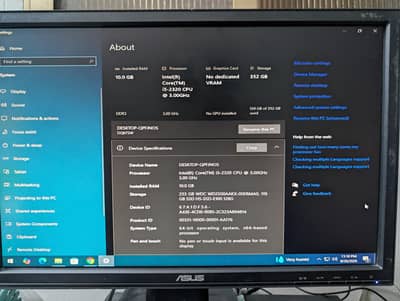 PC core i5 2 generation
