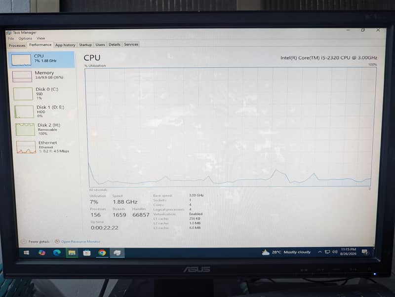 PC core i5 2 generation 3
