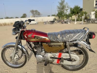 Honda 125 unregistered WhatsApp 03292264339