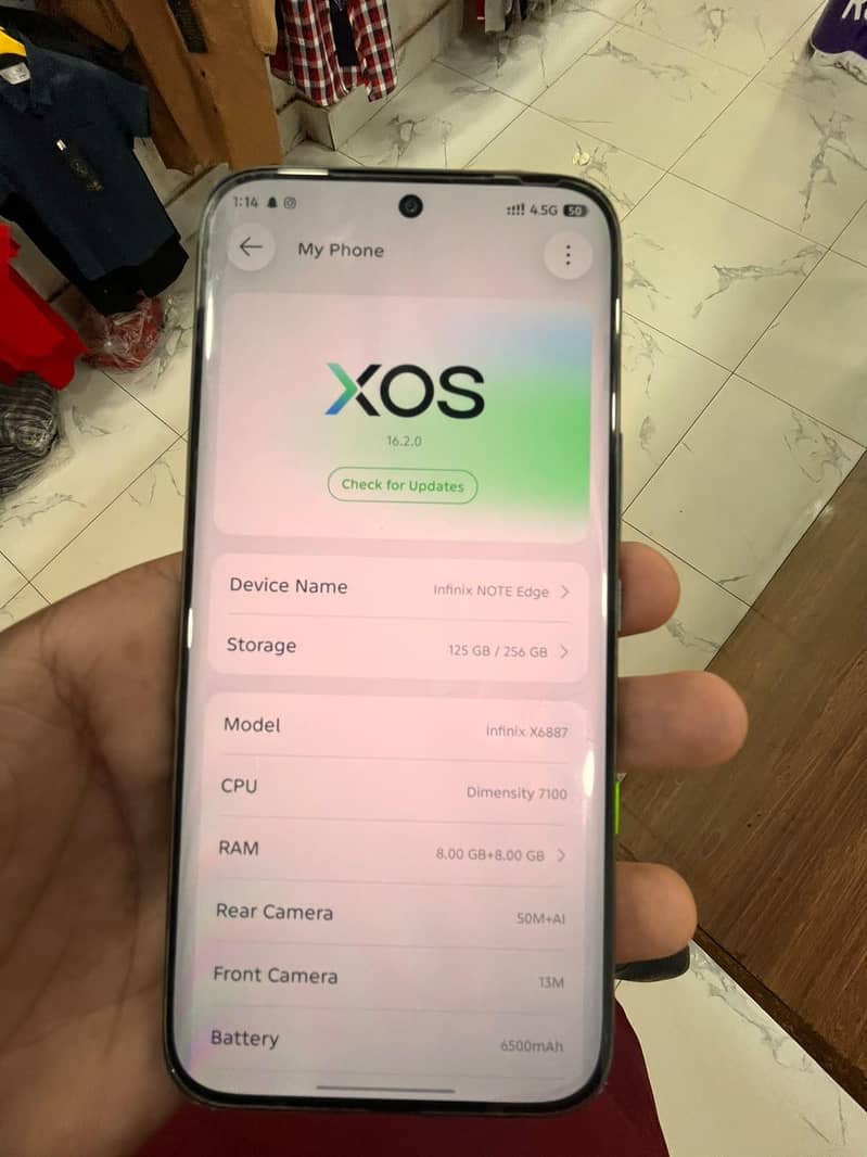 Infinix Note 60 edge 2