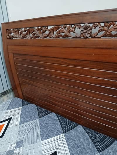 Full Bed Set with dressing and showcase urgent sale