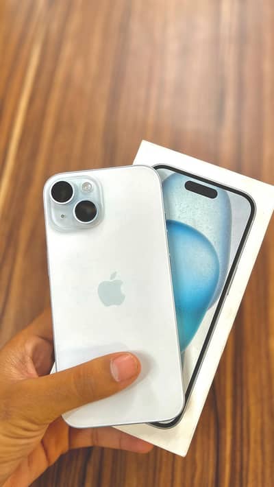 iPhone 15 Jv 128GB Ice blue 