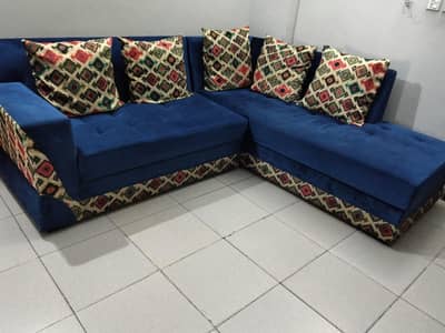 L shaped sofa