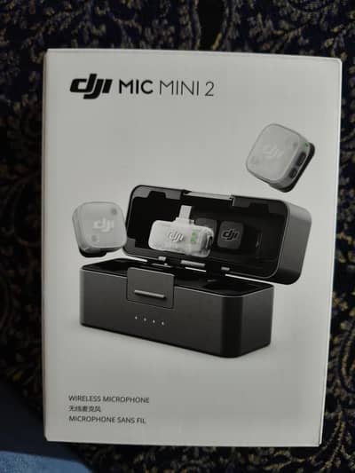 DJI Mic Mini 2 Just Box Open Brand New