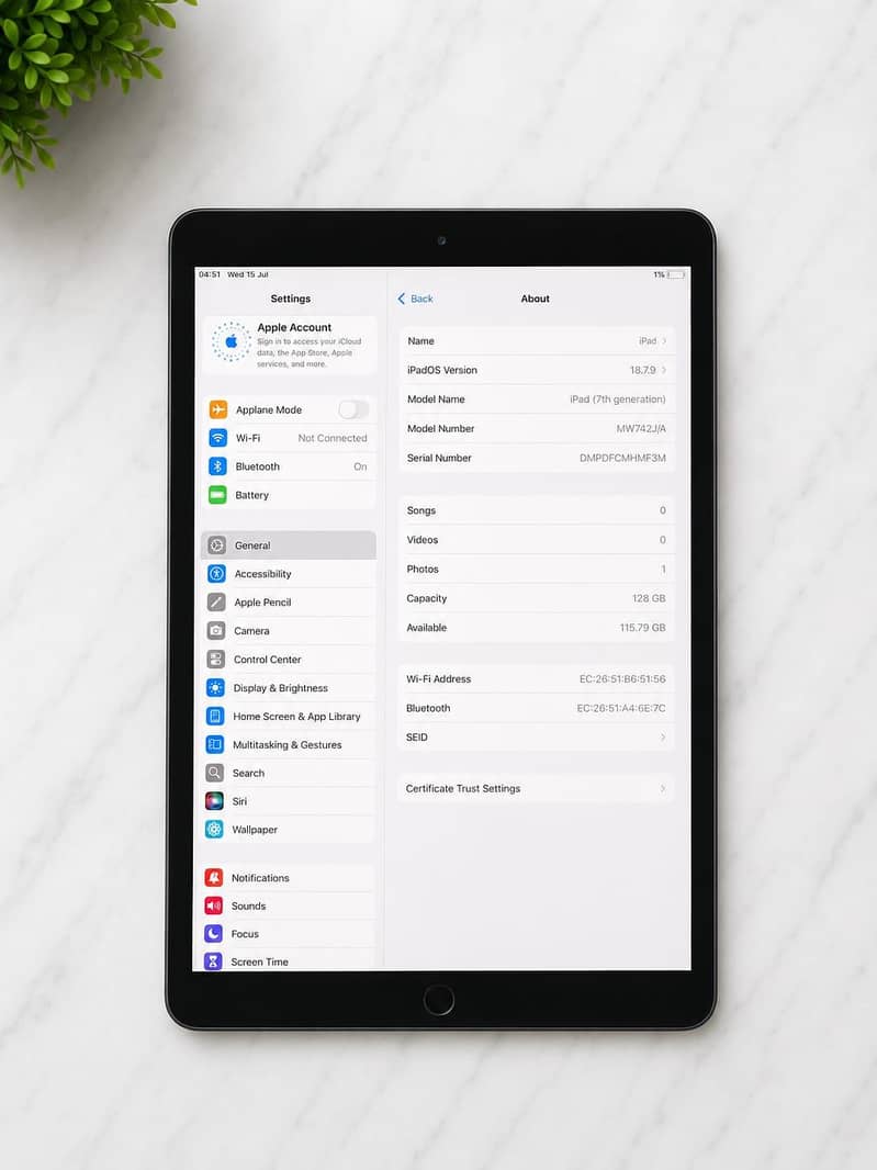 Ipad 7th Generation 1