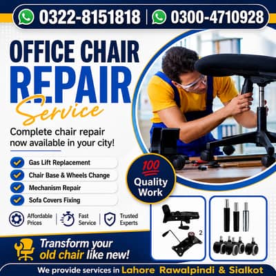 Office Chair Repairing Service | Chair Parts Replacement & Maintenanc