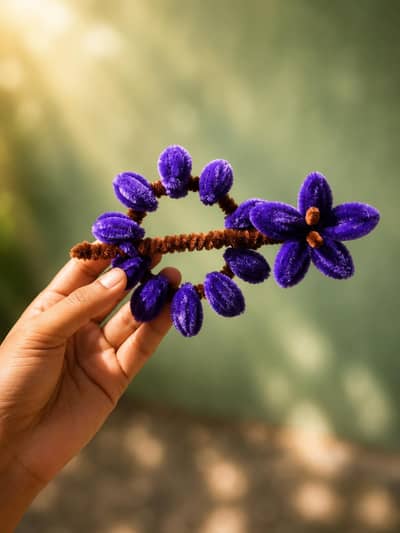 Handmade Floral Hair Clip / Hair Accessory – Beautiful & Unique