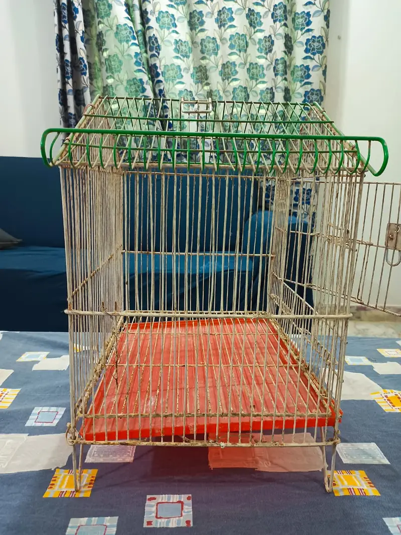 2 USED Bird Cages for Sale – Big + Small, Spacious & Practical — photo 7