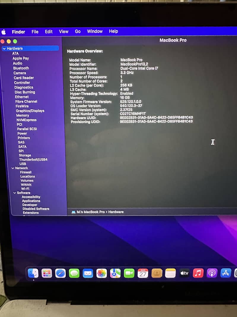 MacBook Pro 2016 Touch Bar 3