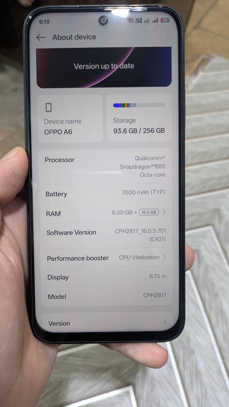 OPPO A6 1