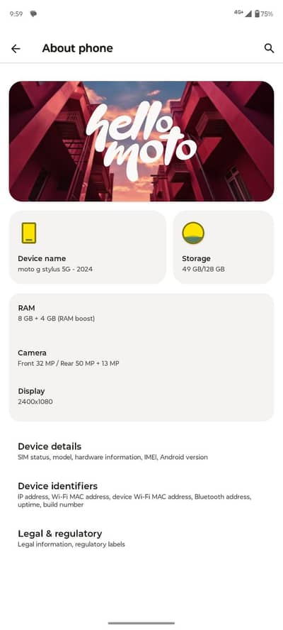 Motorola Moto G Stylus