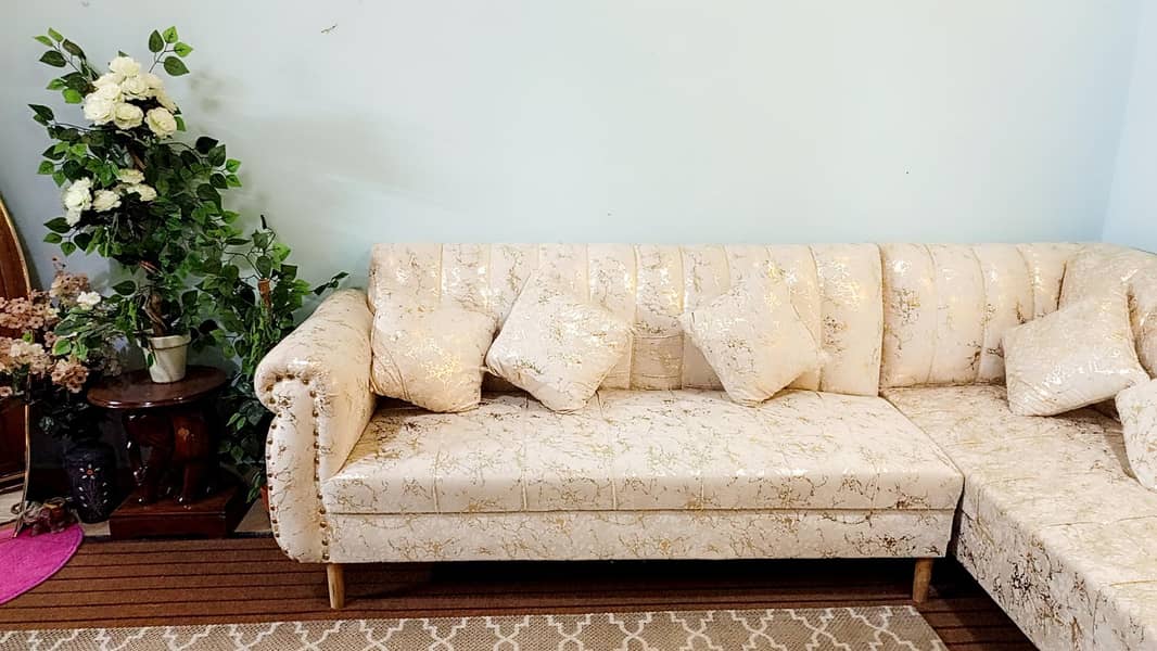 l shape  sofa set 3