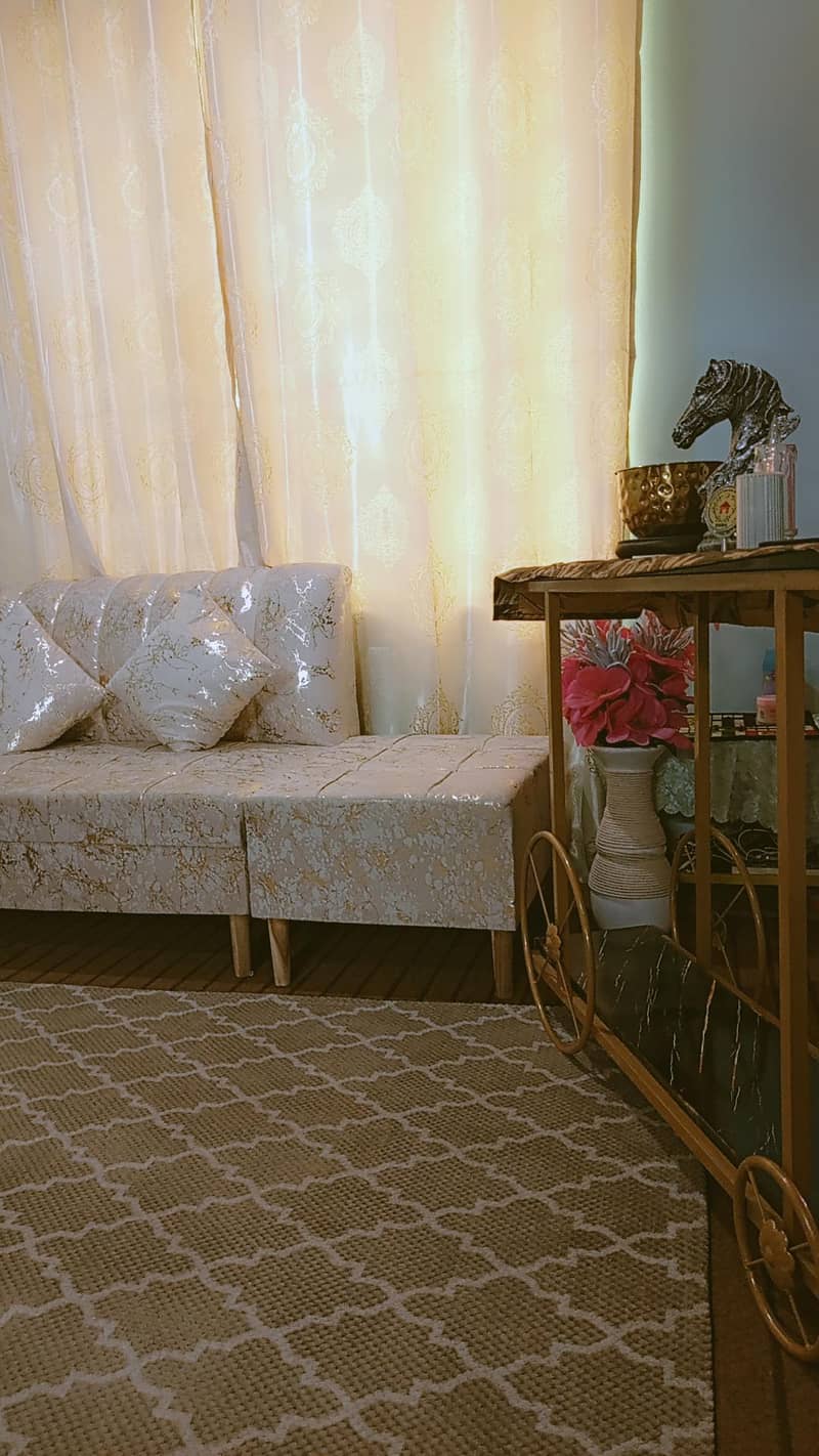 l shape  sofa set 4