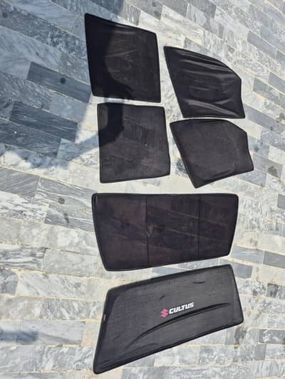 cultus window shades complet set