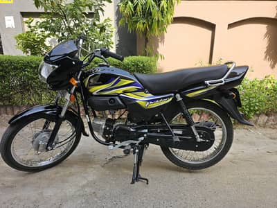 100cc Honda pridor bike black colour